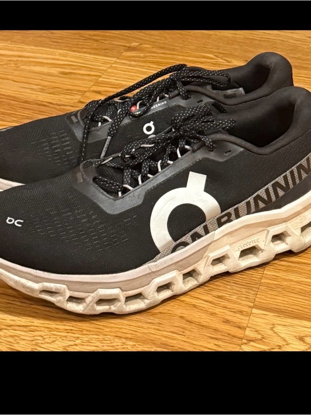 On Running Cloudmonster 2 Black Frost Men Road Running Shoes 
 Size 10.5